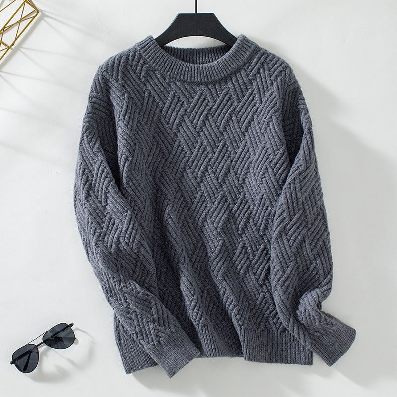 Jumper Women Knitted Textured Design – Winter