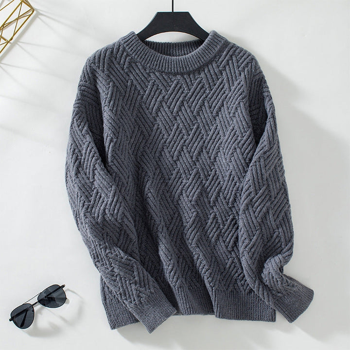 Jumper Women Knitted Textured Design – Winter