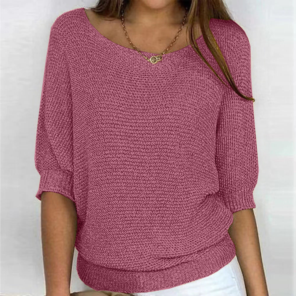 Jumper Women Loose Fit Knitted – Casual