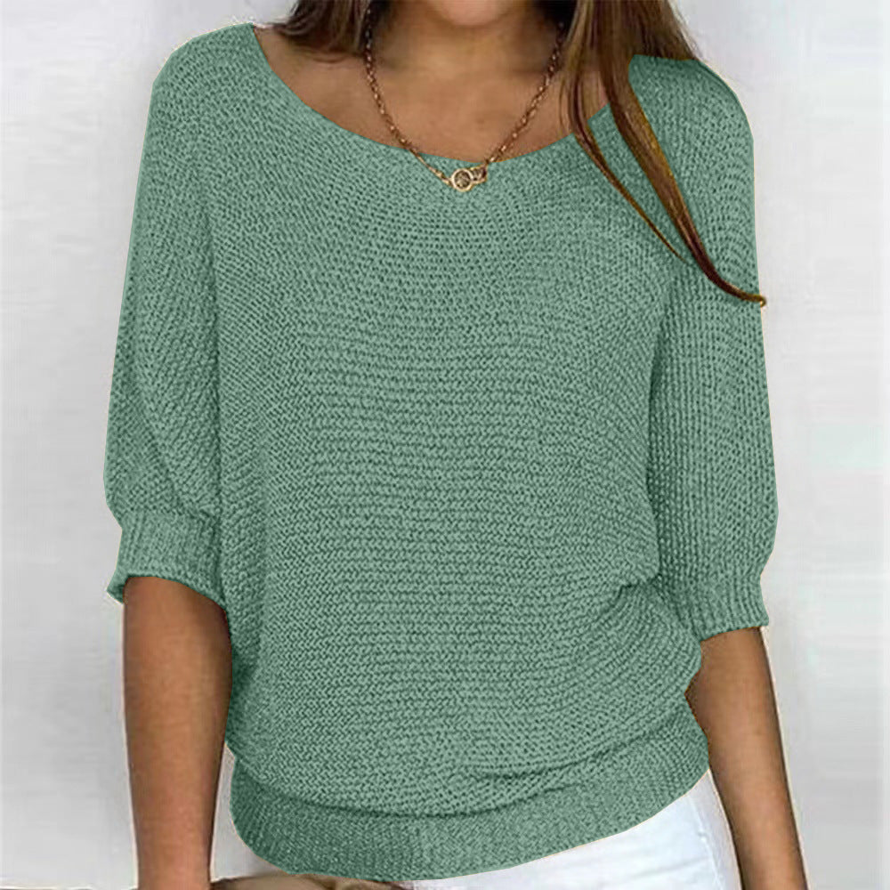Jumper Women Loose Fit Knitted – Casual