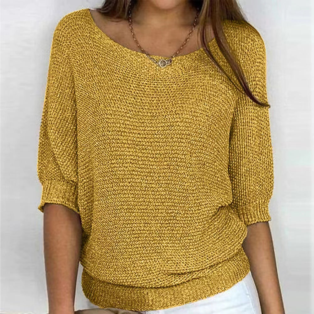 Jumper Women Loose Fit Knitted – Casual