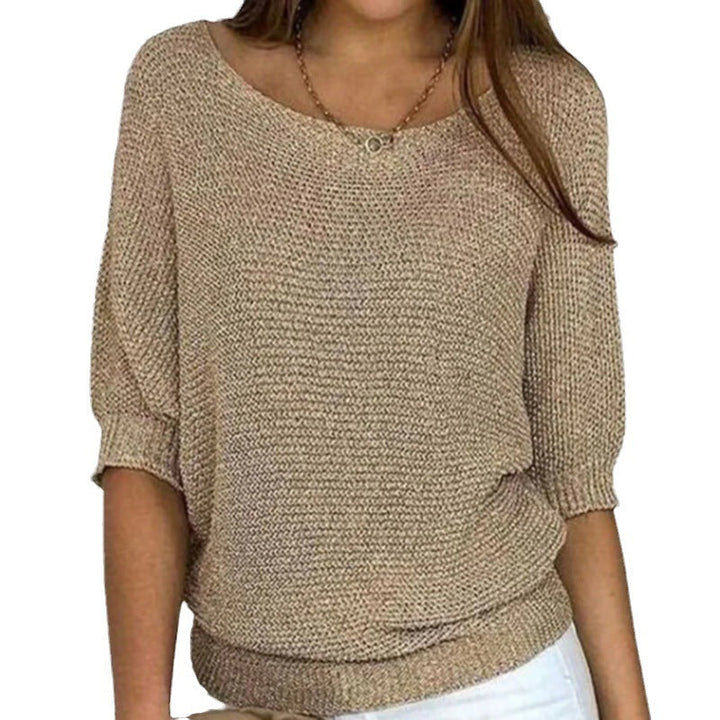 Jumper Women Loose Fit Knitted – Casual