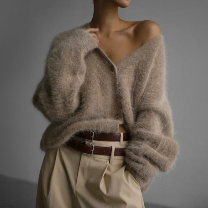 Cardigan Women Knitted Long Sleeve – Casual