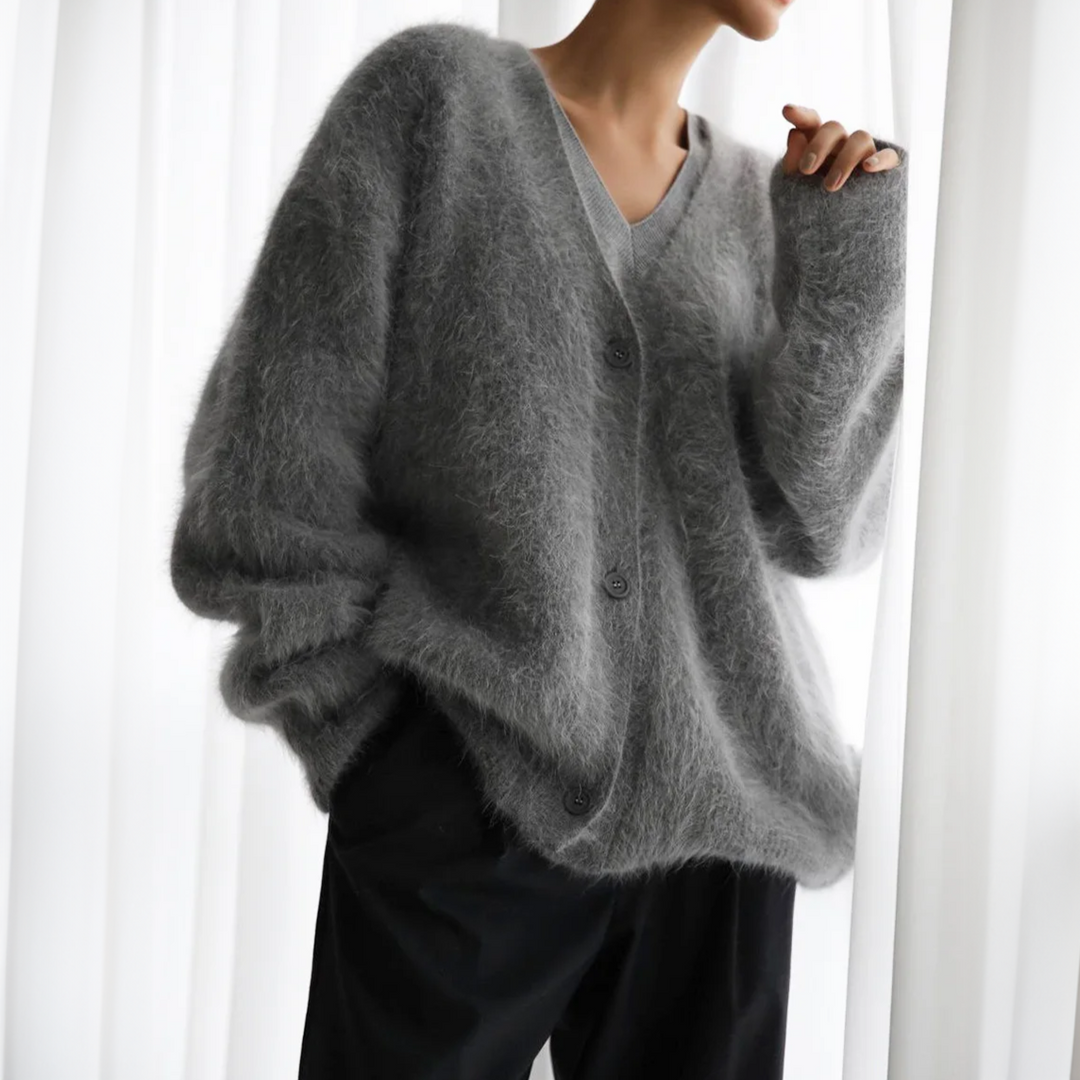 Cardigan Women Knitted Long Sleeve – Casual