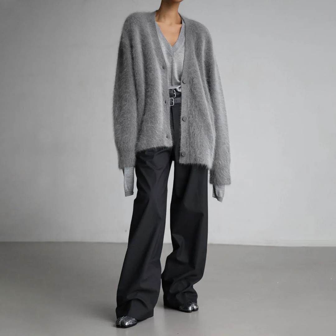 Cardigan Women Knitted Long Sleeve – Casual