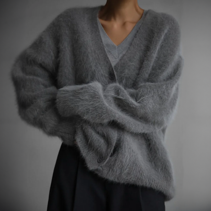 Cardigan Women Knitted Long Sleeve – Casual