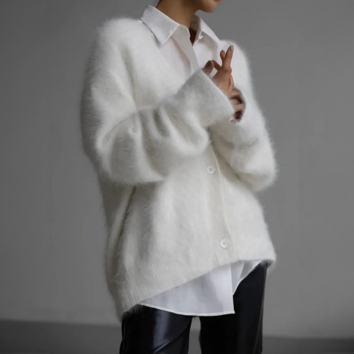 Cardigan Women Knitted Long Sleeve – Casual