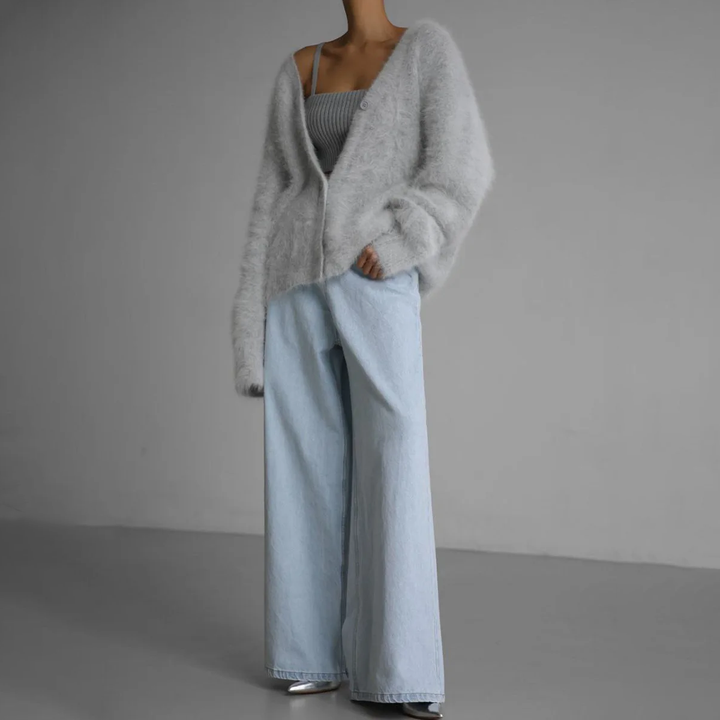 Cardigan Women Knitted Long Sleeve – Casual