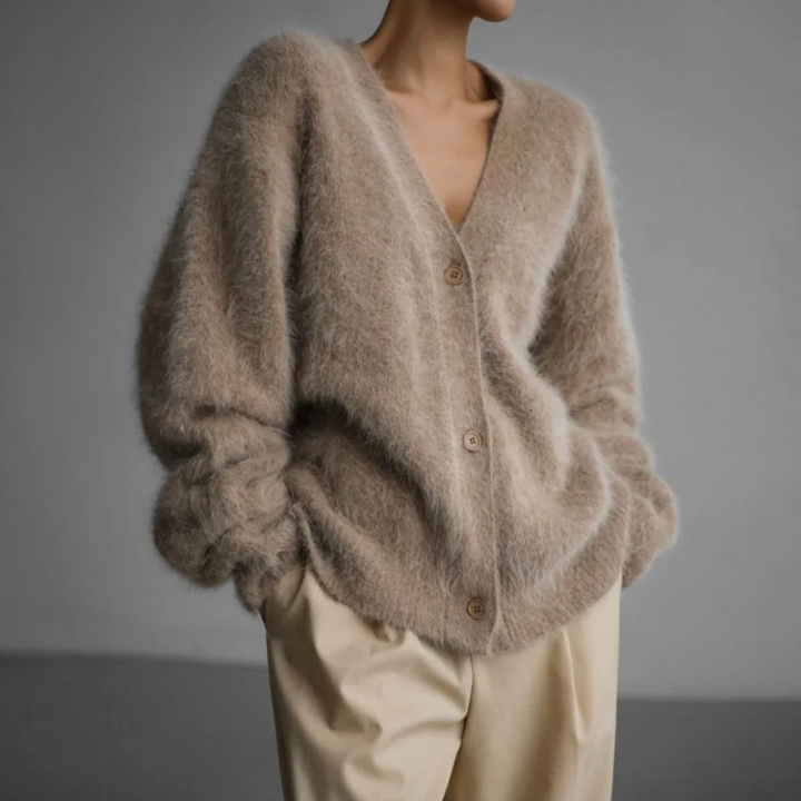 Cardigan Women Knitted Long Sleeve – Casual