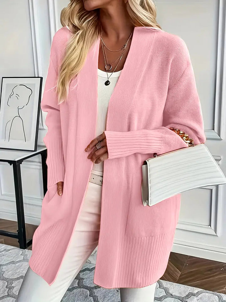 Cardigan Women Knitted with Pockets – Winter