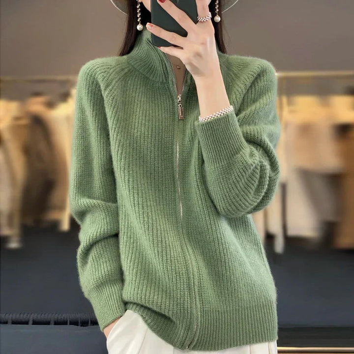 Cardigan Women Oversized Knitted Wool – Winter