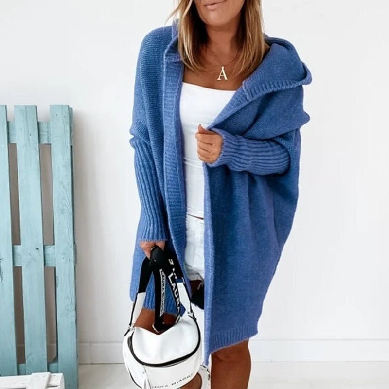 Cardigan Women Oversized Knitted – Casual