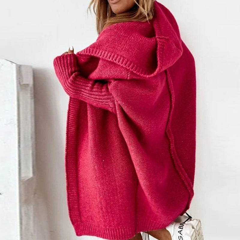 Cardigan Women Oversized Knitted – Casual