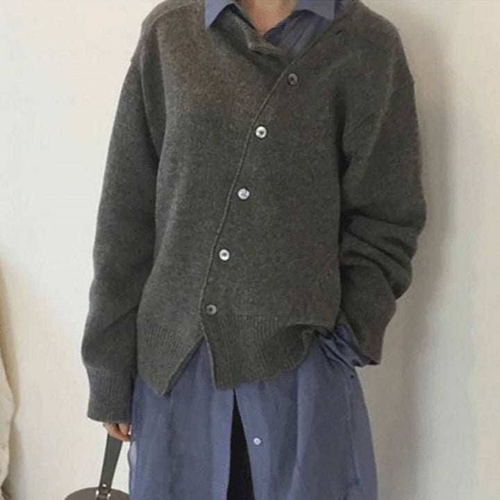 Cardigan Women Buttoned Cashmere – Winter