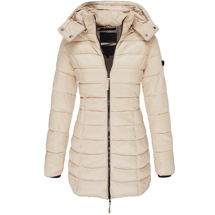 Coat Women Padded Hooded – Winter