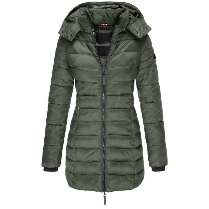Coat Women Padded Hooded – Winter