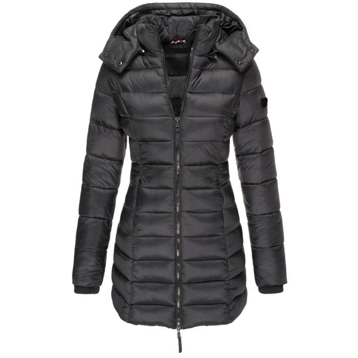 Coat Women Padded Hooded – Winter