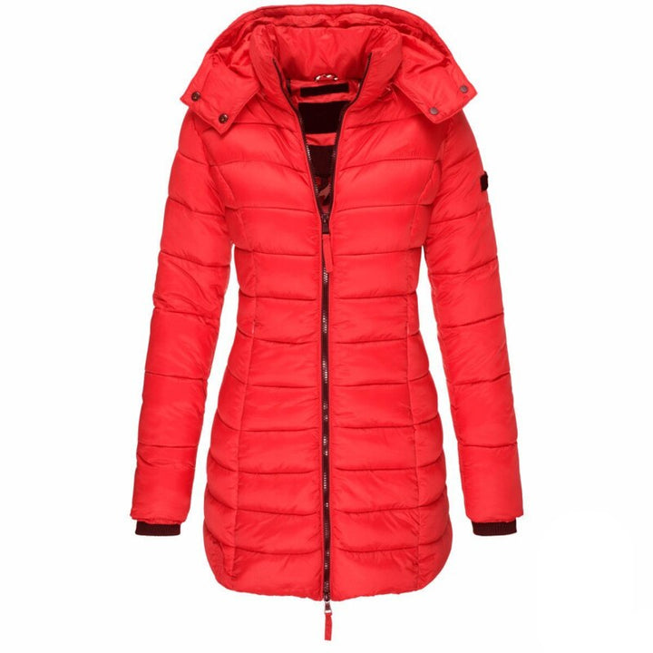 Coat Women Padded Hooded – Winter