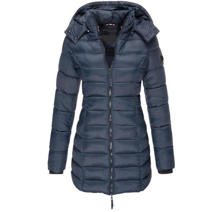 Coat Women Padded Hooded – Winter