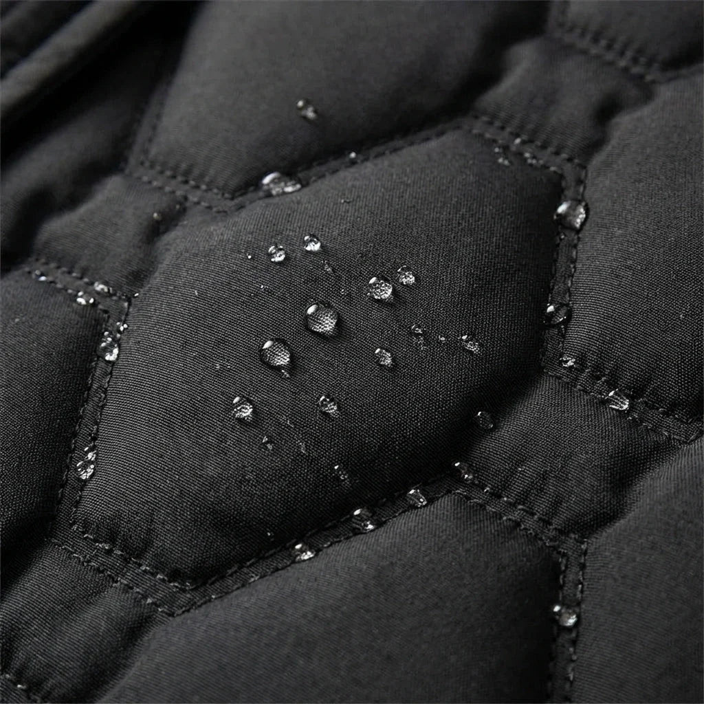 Coat Women Long Quilted with Hood – Winter