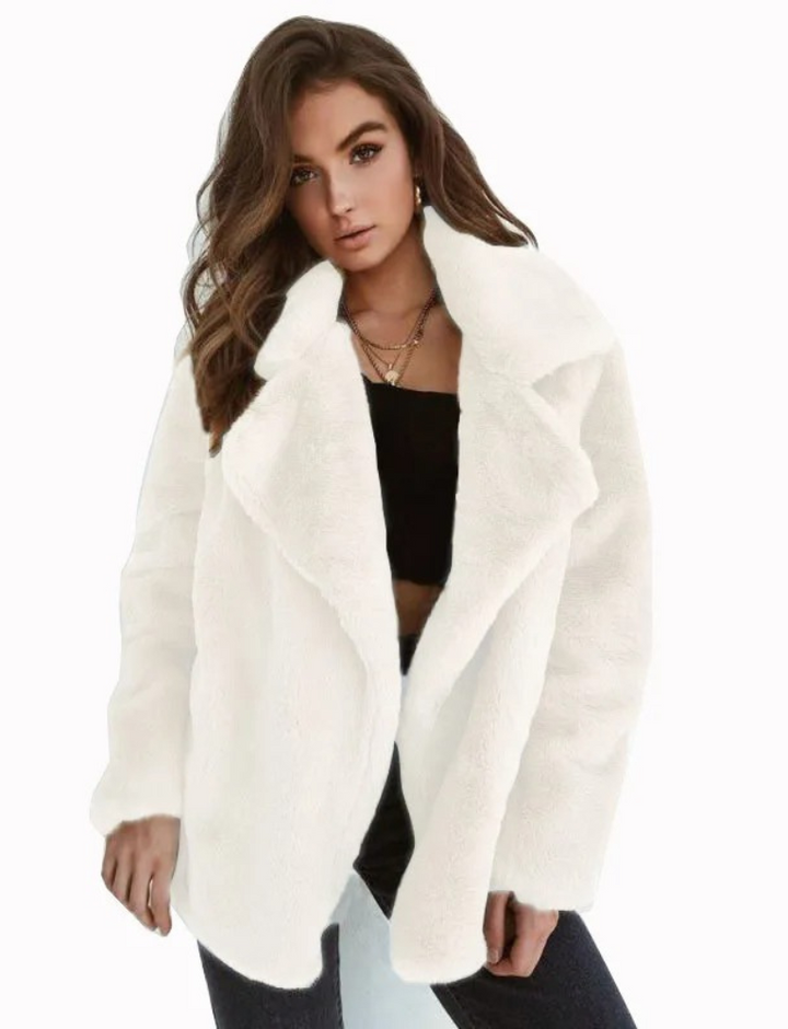 Coat Women Teddy Fleece Long – Winter