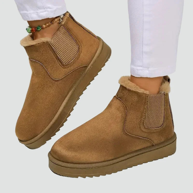 Boots Women Ankle Padded Lined – Winter