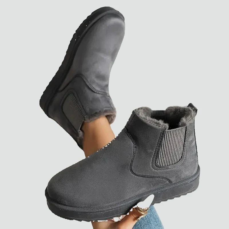 Boots Women Ankle Padded Lined – Winter