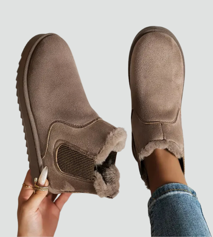 Boots Women Ankle Padded Lined – Winter