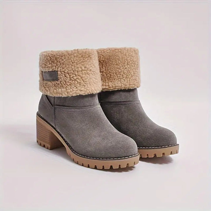 Boots Women Faux Fur Lined Winter – Casual